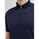 Selected Homme - Fave zip ss polo