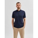 Selected Homme - Fave zip ss polo