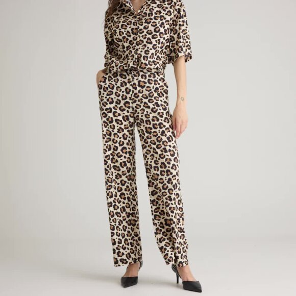 Allweek Halin Leopard Pants Leopard Print
