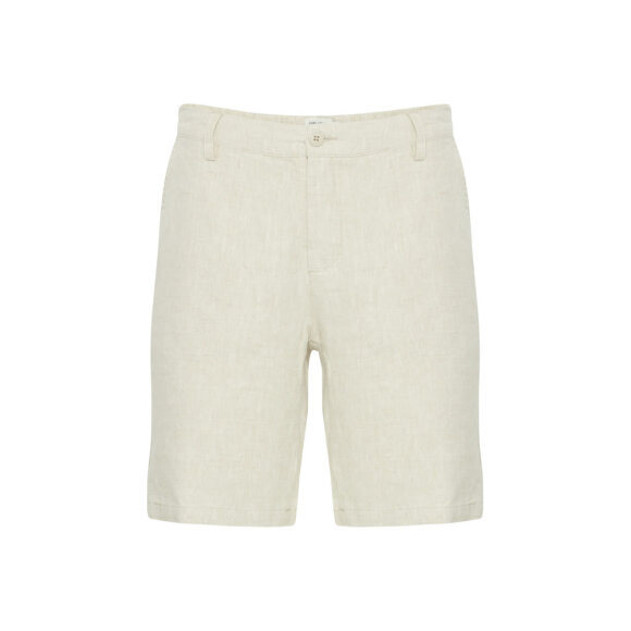 Casual Friday Pandrup 100% Linen Shorts Chateau Gray