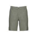 Casual Friday Pandrup 100% Linen Shorts Agave Green