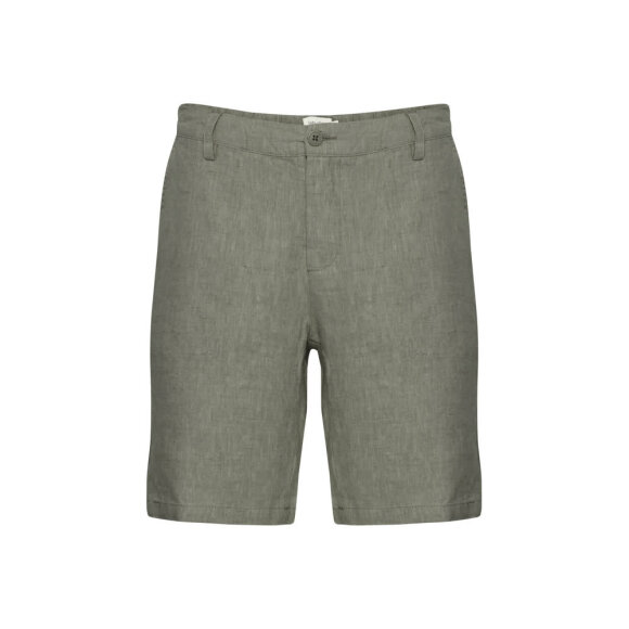 Casual Friday Pandrup 100% Linen Shorts Agave Green