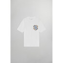 NN07 Adam Print Tee 3209 640 White