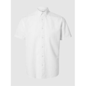 Selected Homme Reg New Linen Shirt SS White