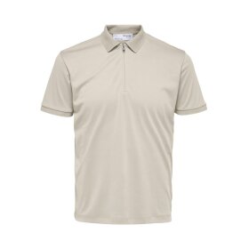 Selected Homme Fave zip polo