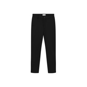 Les Deux Como Reg Cotton Suit Pants Black