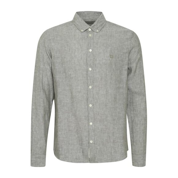 Casual Friday Anton BD LS Linen Shirt 4348 Agave Green