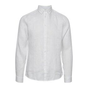 Casual Friday Anton BD LS Linen Shirt 4348 Bright White