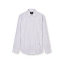 Mads Nørgaard Organic Cotton Poplin Shirt Deep Well/White