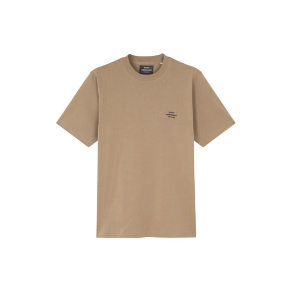 Mads Nørgaard Cot. Jersey Frodo EMB Logo Tee Lead Gray