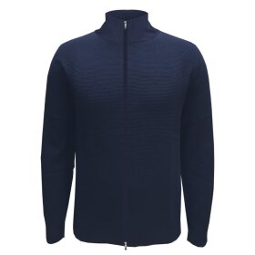 Selected Homme Ross Knit Full Zip Dark Sapphire