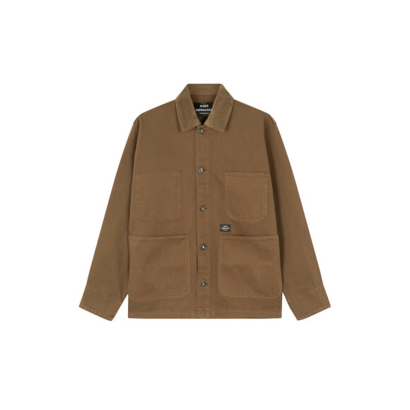 Mads Nørgaard Soil Denim Chore Jacket Desert Palm 