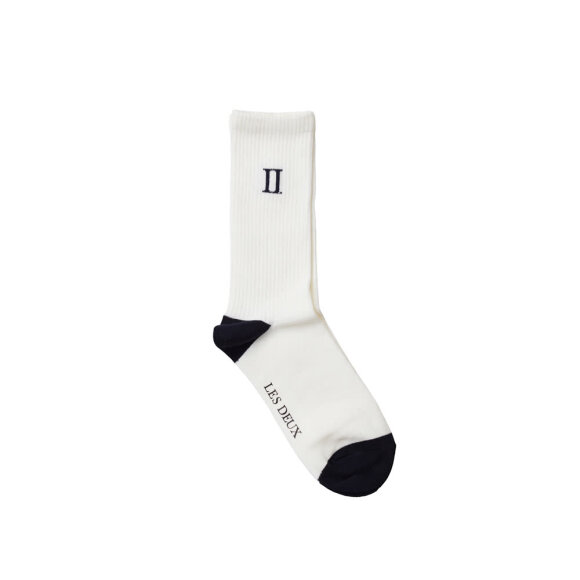 Les Deux Willam 2-Pack Socks Off White/Navy