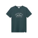 Les Deux Camden T-Shirt Pine Green/Ivory