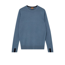 Mos Mosh Gallery Adam Soft Knit Ocean Blue