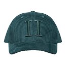 Les Deux Encore Corduray Baseball Cap Pine Green