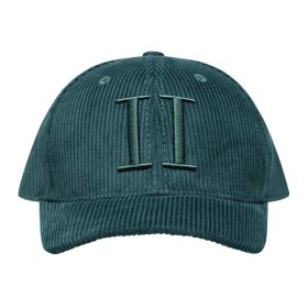 Les Deux Encore Corduray Baseball Cap Pine Green