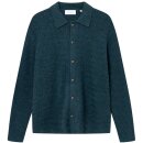 Mos Mosh Gallery Finnegan Knit Shirt Pine Green