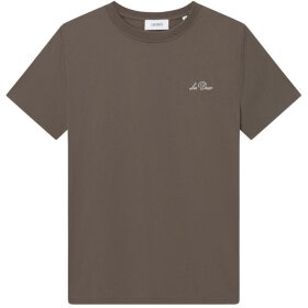 Les Deux Crew T-shirt Mountain Grey/Light Ivory