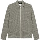 Les Deux Como Coach Houndstooth Jacket Light Desert Sand/Black