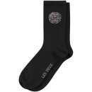 Les Deux Globe Rib 2-pack Socks Black/Light Desert Sand 