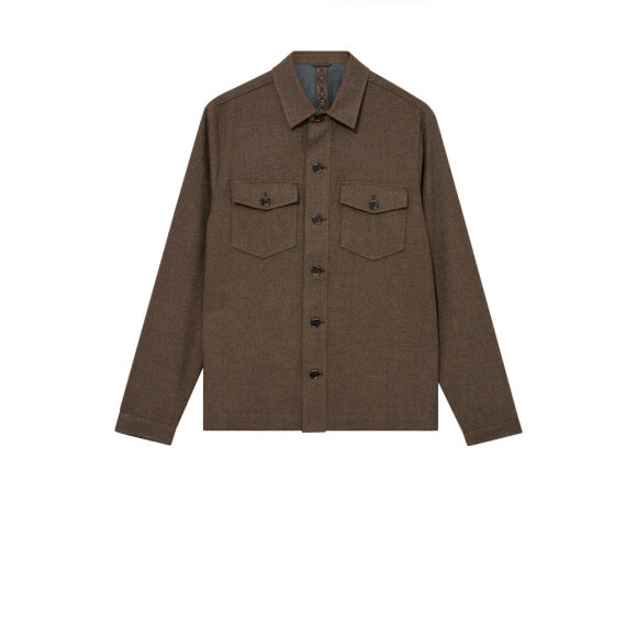 Mos Mosh Gallery Williams Forest Jacket Brown Latte