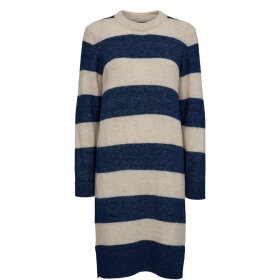 Nümph Nuriette Big Stripe Dress 704814 Dress Blue