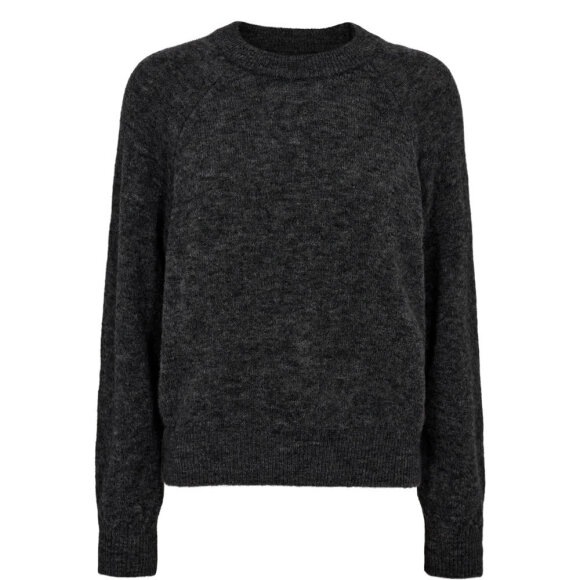 Nümph Nuriette Pullover 703738 Dark Grey Mel