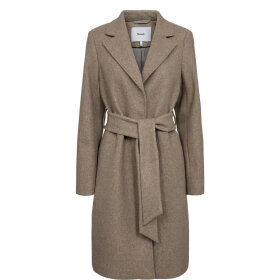 Nümph Nukimberly Long Coat 704905 Sesame Melange