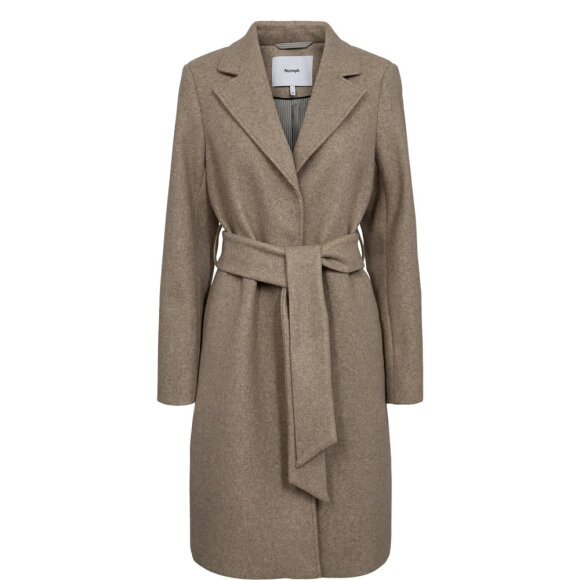 Nümph Nukimberly Long Coat 704905 Sesame Melange