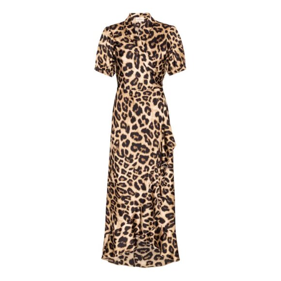 Karmamia Iris Dress Hammered Leopard