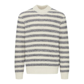 Casual Friday Karl Striped Knit Light Sand