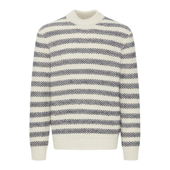 Casual Friday Karl Striped Knit Light Sand