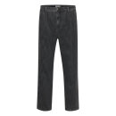 Casual Friday Henry Pleated Wide Jeans Denim Grey