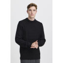 Casual Friday Karl Structured Crew Knit Black Beauty