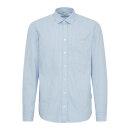 Casual Friday Alvin LS Dobby Striped Shirt Placid Blue