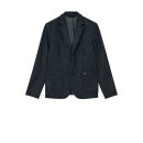 Mos Mosh Gallery Mason Herringbone Blazer Indigo Blue