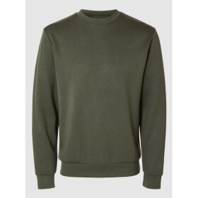 Manuel Soft Crew Neck Sweat Forest Night 