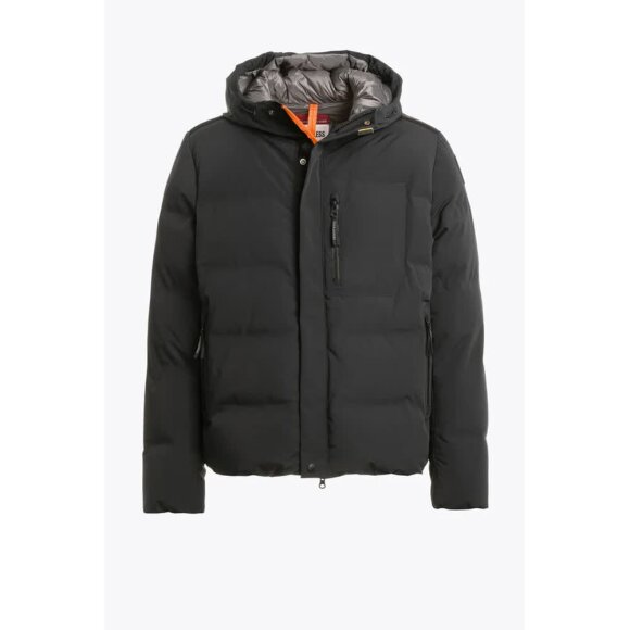 Parajumpers Taiga Hooded Down Jacket Black