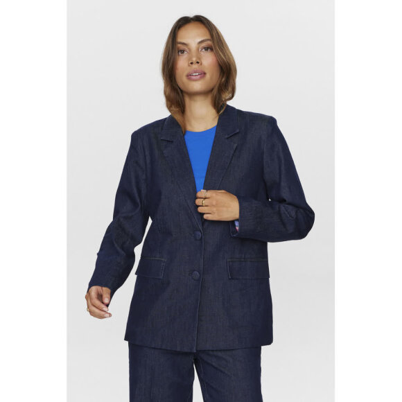 Nümph Nualetta Blazer 705614 Dark Blue Denim