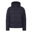 Casual Friday August Short Puffer Jacket Dark Navy