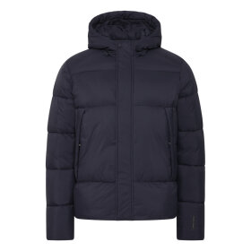 Casual Friday August Short Puffer Jacket Dark Navy