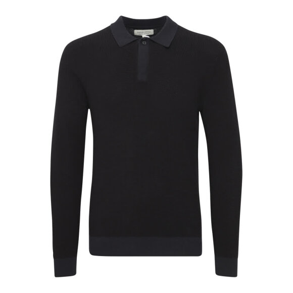 Casual Friday Karl Two Tone Polo Knit Dark Navy