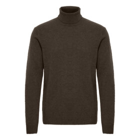 Casual Friday Karl Roll Neck Bounty Knit Demitasse Melange 