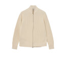 Mos Mosh Gallery Angelo Zip Cardigan Off White