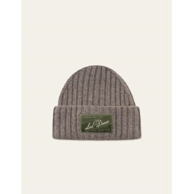 Les Deux wells wool beanie Walnut Melange