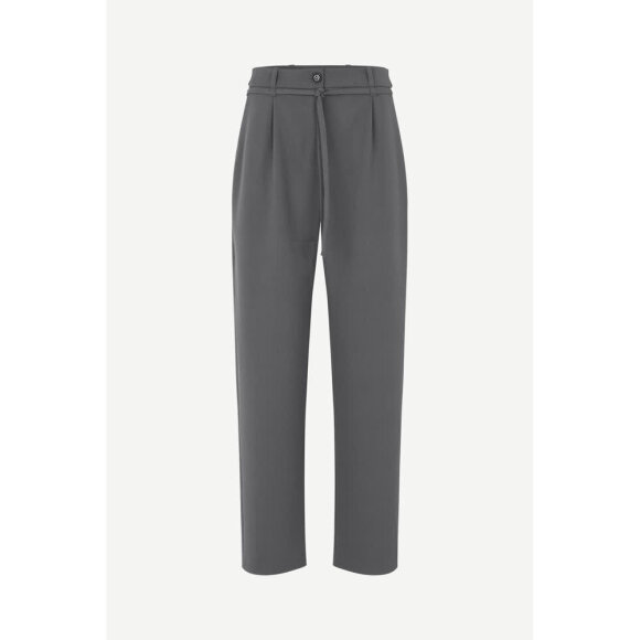 Samsøe Samsøe Saluza Trousers 13103 Iron Gate