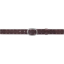 Depeche 16304 Jeans Belt Dark Brown