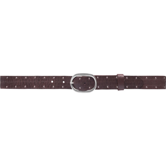 Depeche 16304 Jeans Belt Dark Brown