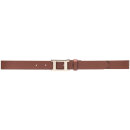 Depeche 16334 Narrow Belt Dark Cognac